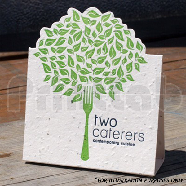 TRIANGLE TENT CARD