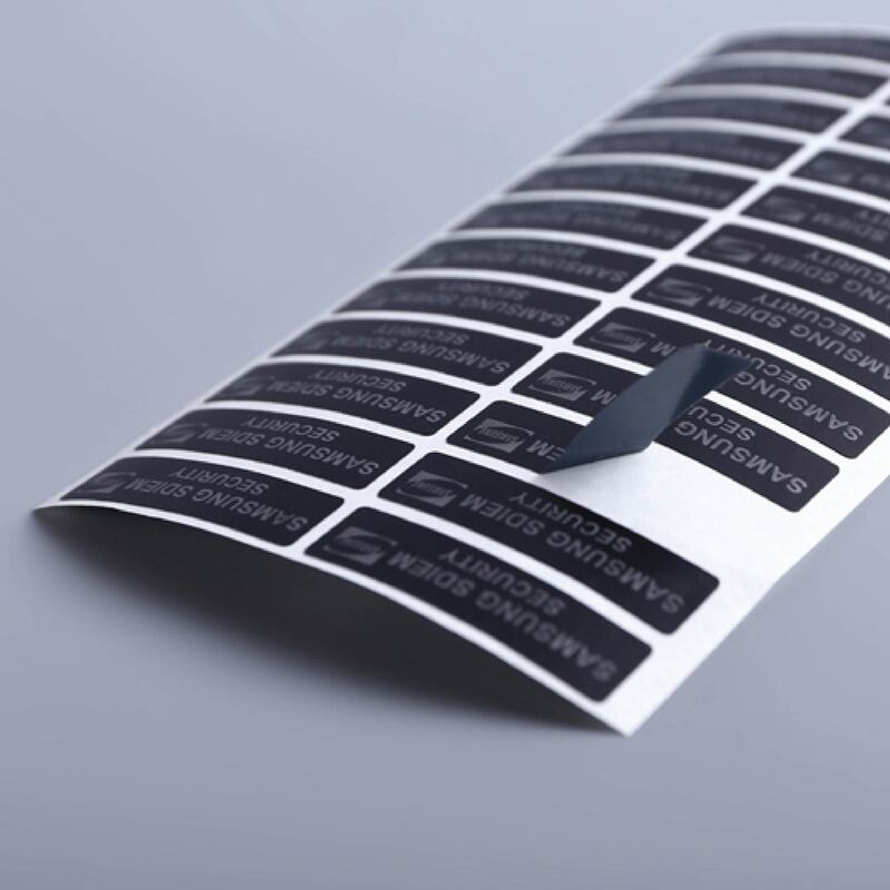 Warranty Sticker Label Printing