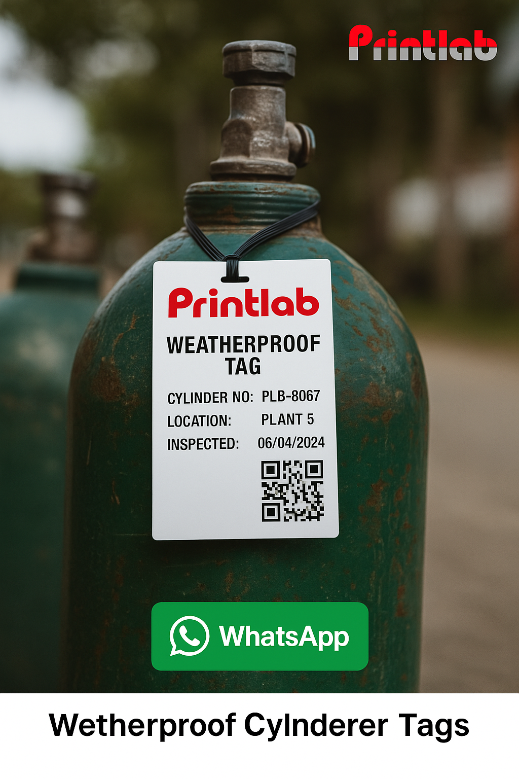 Weatherproof & Waterproof Cylinder Tags in Malaysia