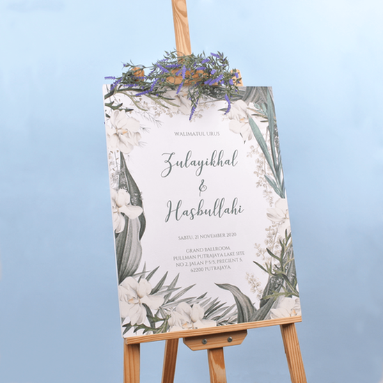 Poster Foamboard + Portable Stand Display