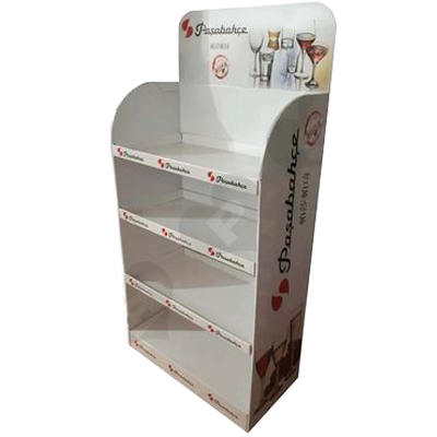 Cardboard Promotion Shelf, Floor Product Display Stand, Product Display Standee Rack, Point of Sales Display Rack, Pop Floor Display Stand, Point of Purchase Display,