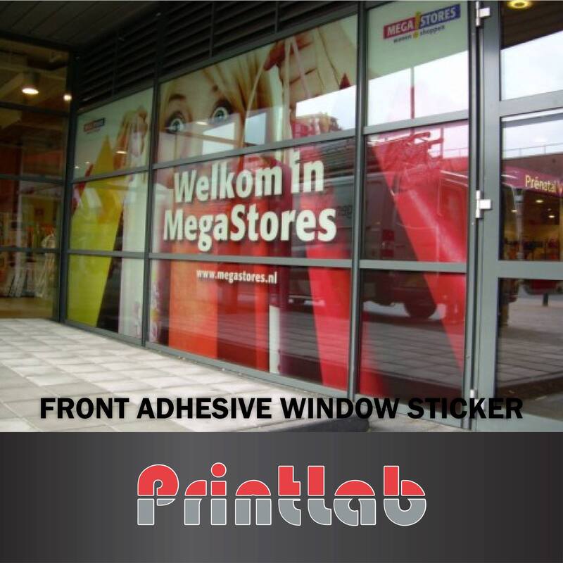 Window Glass Sticker Printing