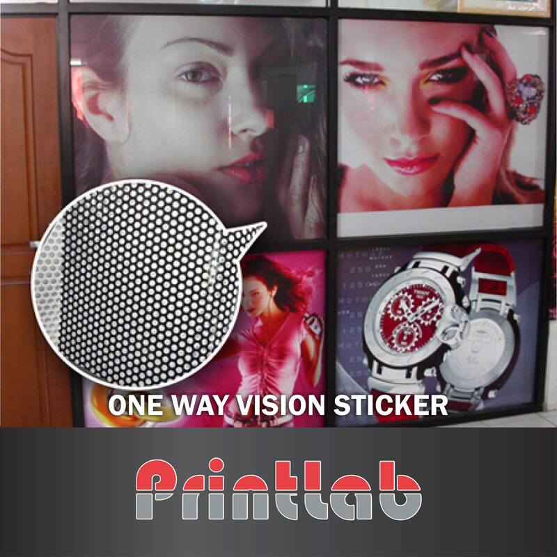 Window Glass Sticker Printing