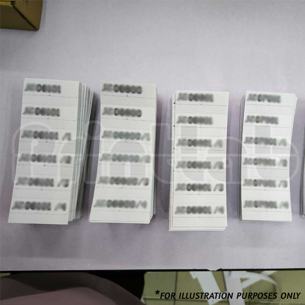 Clear Bookmark Printing