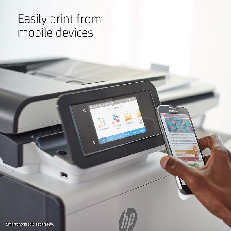Rental Photocopy Machine With Printer HP PageWide Pro 477dw