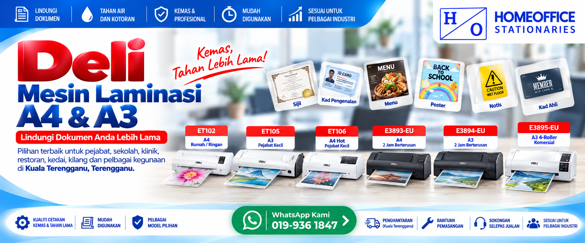 mesin-laminasi-a4-a3-deli-kuala-terengganu-showroom