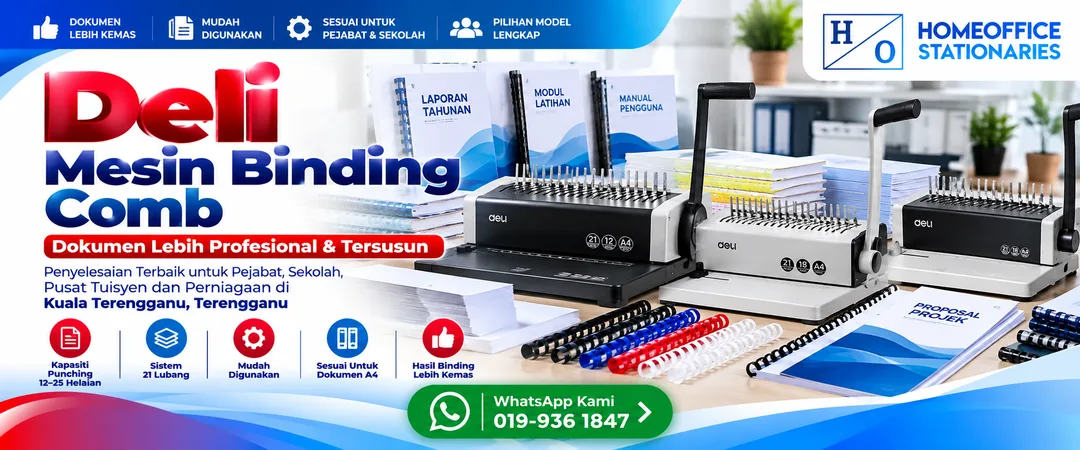 mesin-jilid-buku-comb-homeoffice-stationaries-kuala-terengganu-showroom