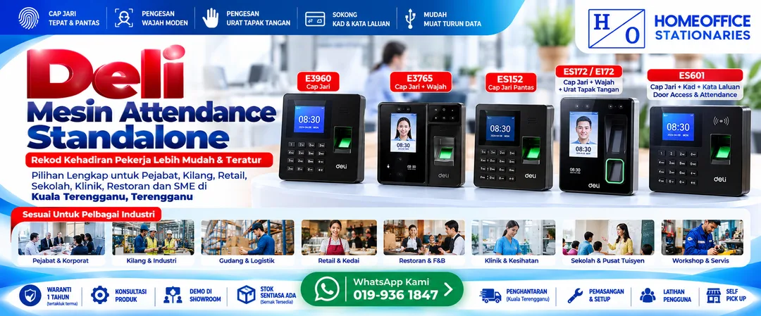 mesin-kehadiran-biometrik-fingerprint-muka-deli-kuala-terengganu-showroom