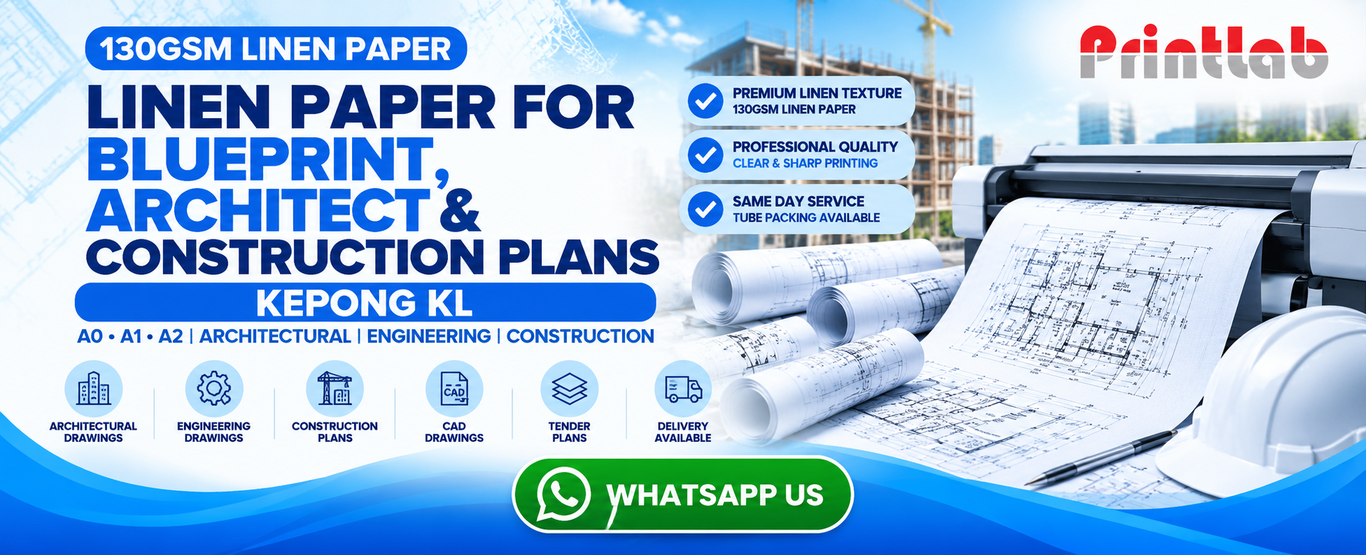 linen-paper-blueprint-architect-construction-plan-printing-kepong-kl-printlab