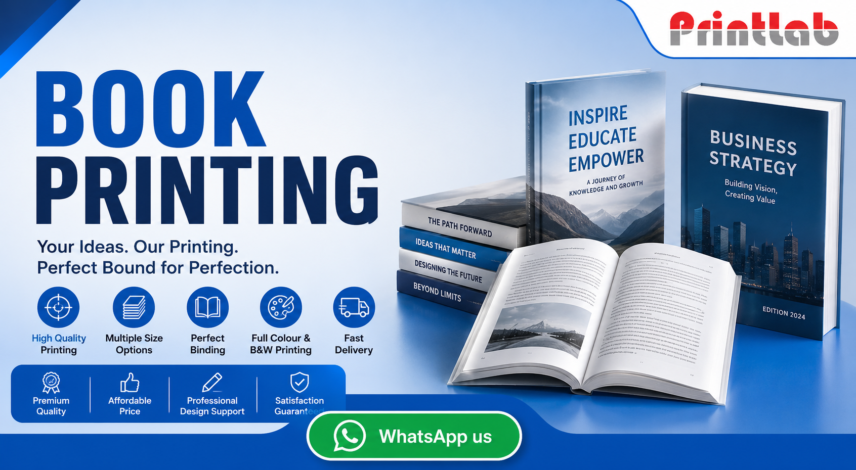 Custom Book Printing Showcase Printlab Marketing Ara Damansara Petaling Jaya