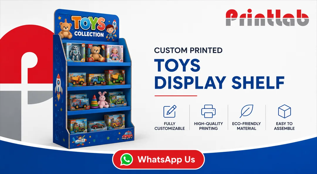 Custom Printed Toys Display Shelf Manufactured by Printlab Marketing Ara Damansara Petaling Jaya