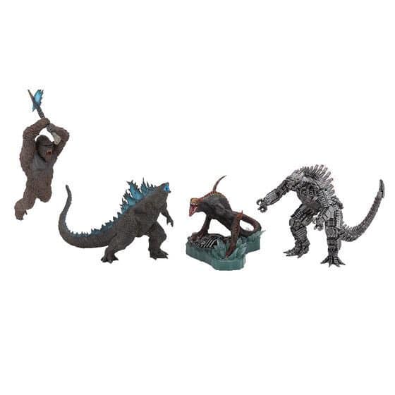 Art Spirits Gekizo Series Godzilla Vs. Kong Figure Set - Kaiju Battle
