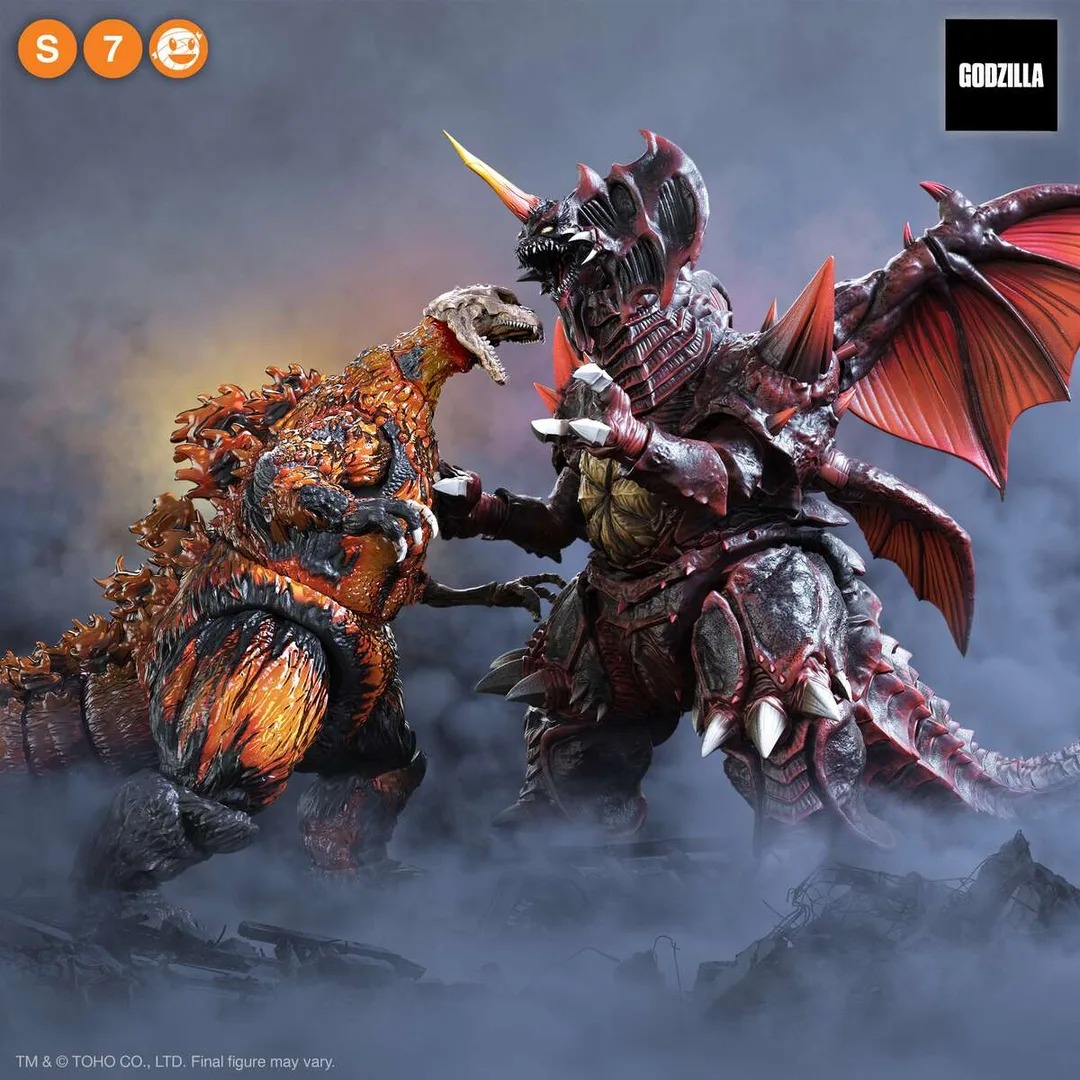 Super7 Toho Ultimates! Wave 3 1200°C Godzilla & Destoroyah Set