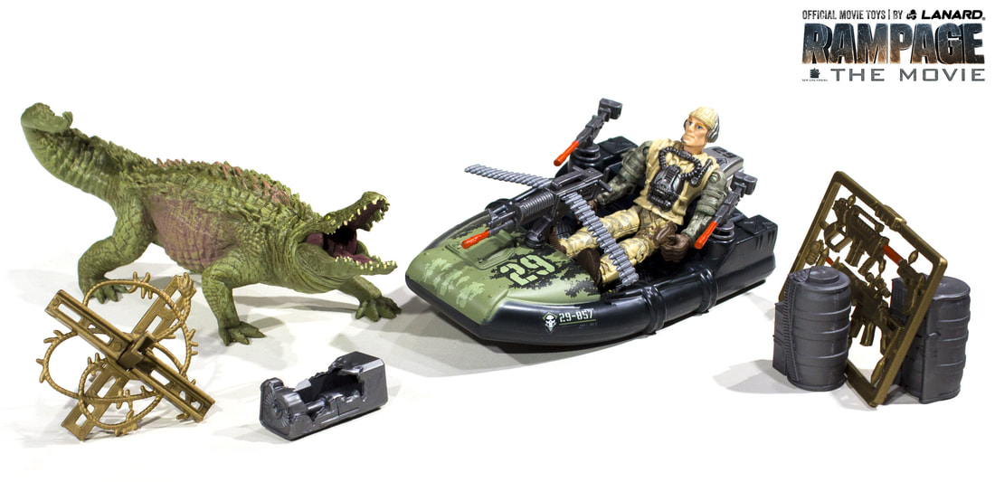 Rampage Movie Toy Website Launched By Lanard - Kaiju Battle