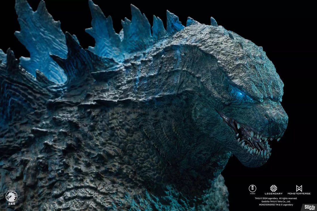 W-Dragon 2021 Godzilla Heat Ray Special Coating Version Vinyl