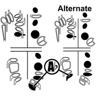 Bassoon Alternate A flat fingering