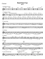 Free Beginning Band Warm-Up Exercises