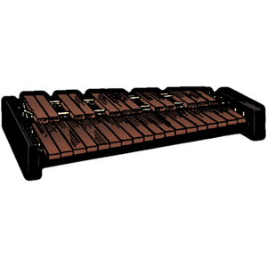 Free Marimba Clip Art Image PNG