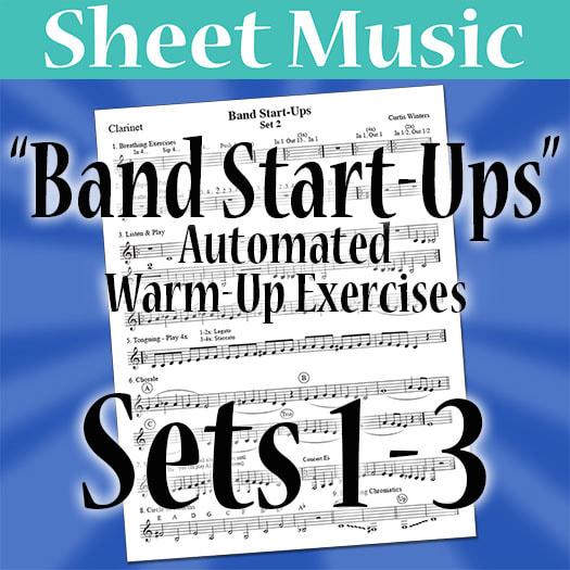 Band Start-Ups 1-3: Automated Warm-Up Exercises