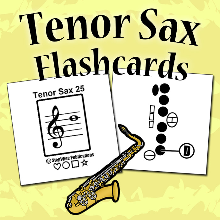 Tenor Sax Flashcards