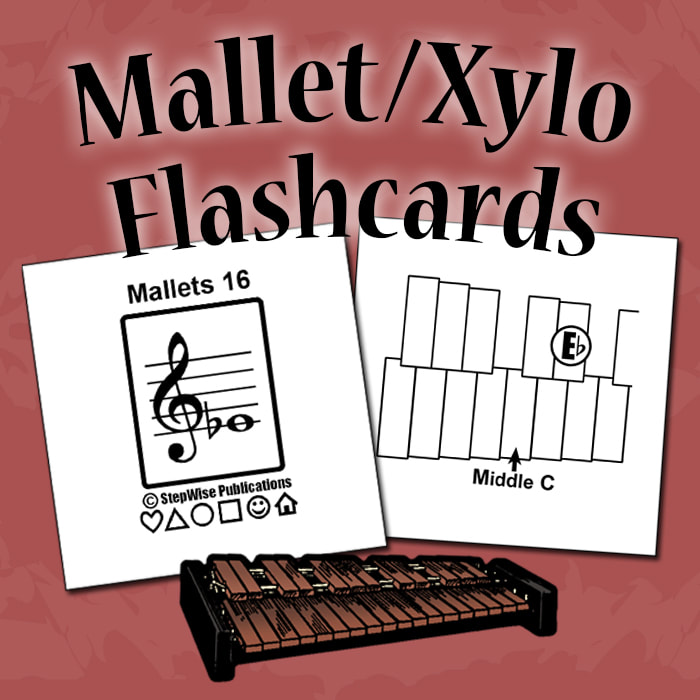 Mallet Flashcards (Xylophone, etc.)