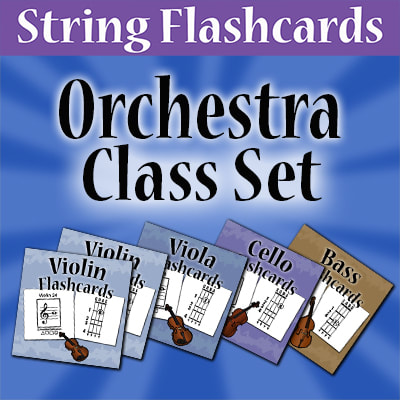 Orchestra Class Flashcard Bundle