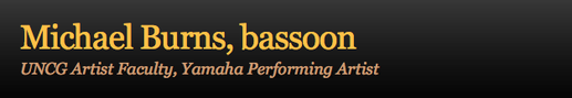 Michael Burns Bassoon Fingerings