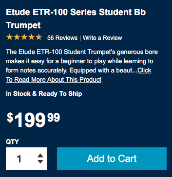 Etude Trumpet Best Value