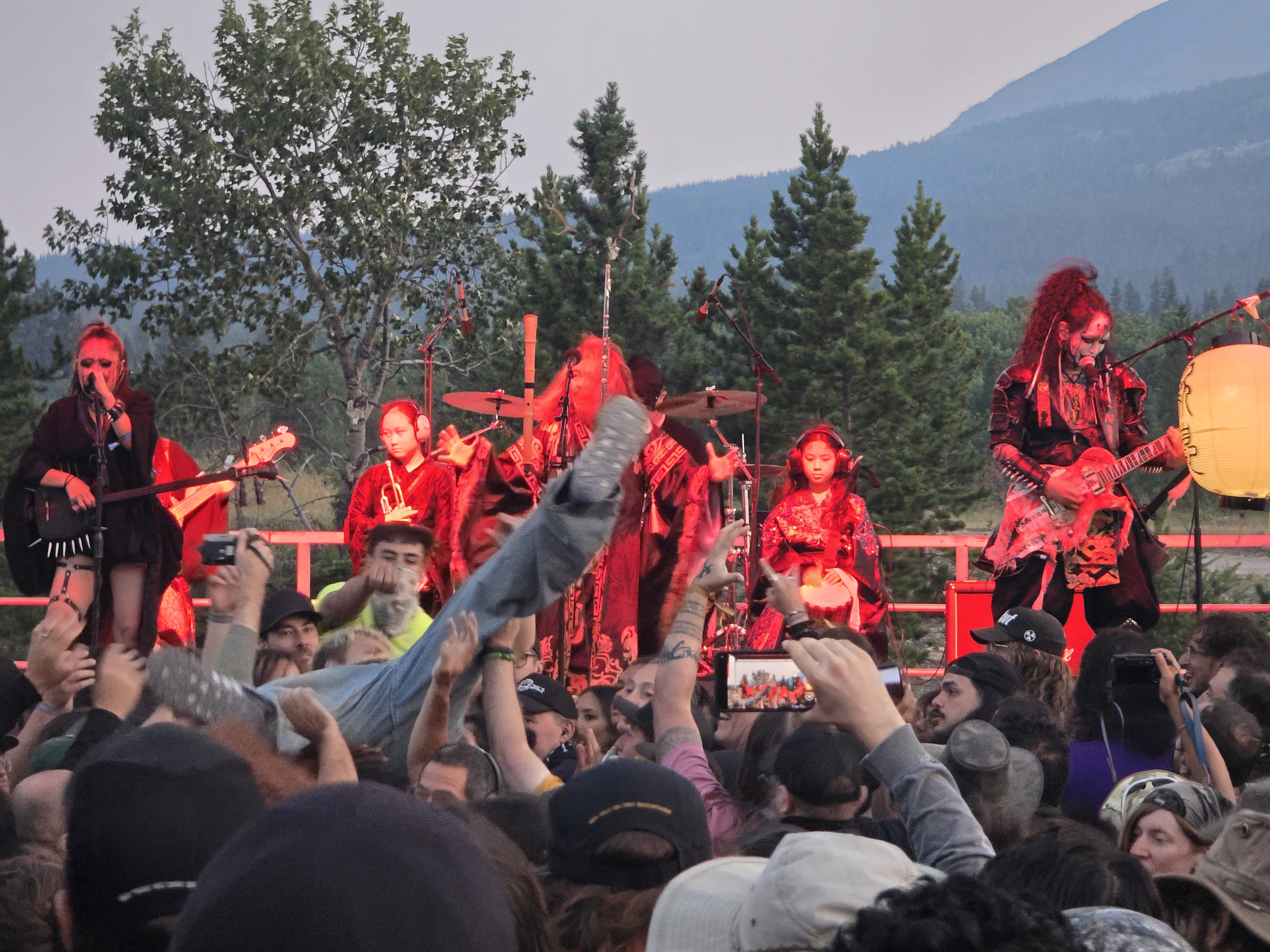 Sigh at Fire in the Mountains