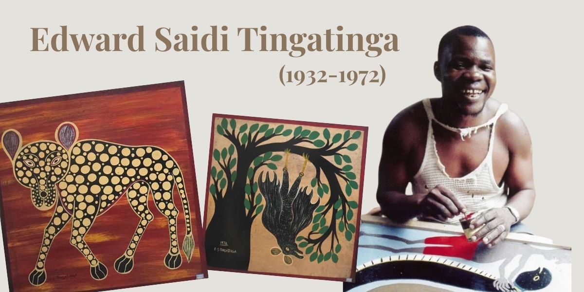 tingatinga畫派創辦人Edward Saidi Tingatinga
