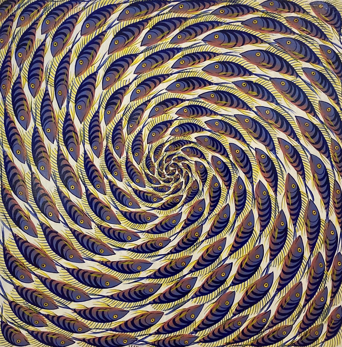 Sefu 漩渦魚，無數小魚繞成巨大漩渦
