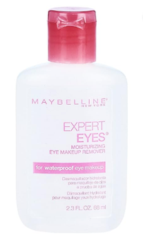 What is the best eye makeup remover for waterproof makeup? Maybelline Expert Eyes removes long lasting eye liners, lipsticks and eyeshadows. 