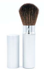 1 step powder brush that holds powder inside - mattify cosmetics vegan makeup for oily skin 