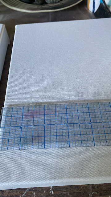 Quilt-ruler-to-draw-pencil-grid-studio-of-Angeline-Marie-Martinez