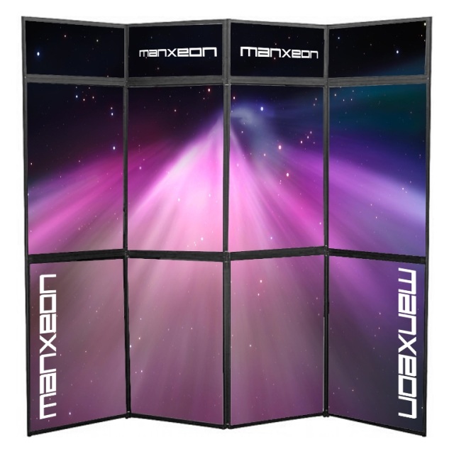 Folding Panel Wall Display