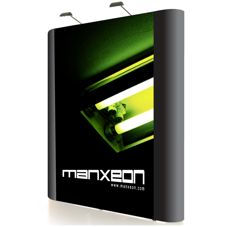 Pop Up Display Backdrop Straight Magnet Version - MX- PUSLF 2x3 Panels
