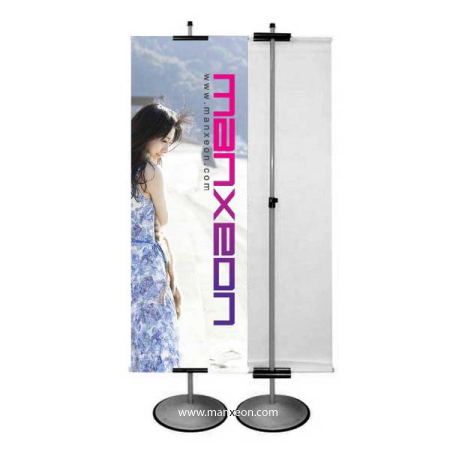 Round Base T Bar Bunting Stand Normal - MX-TBA