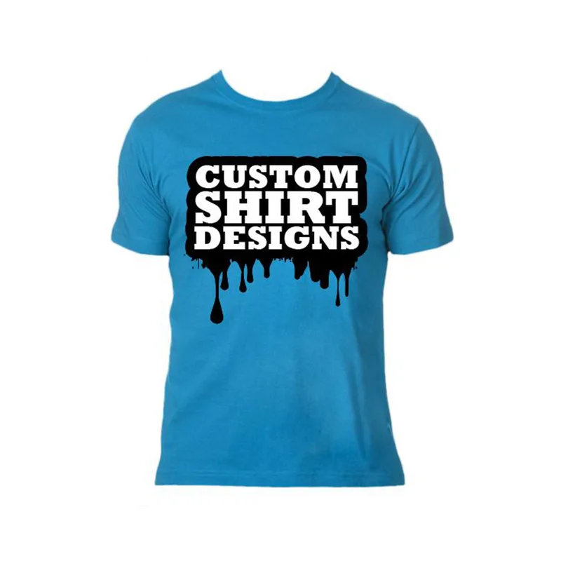 T Shirt Silk Screen Printing - Double Sides Print / Round Neck / Short Sleeve
