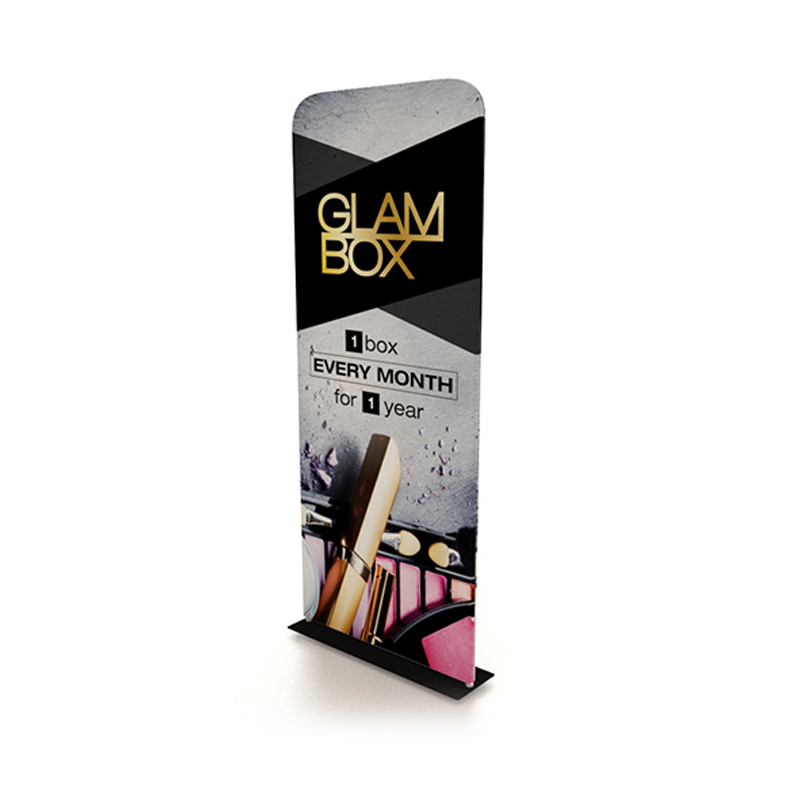 Max-Fit LED Light Up Tension Fabric Banner Stand – Straight Edition MX-TFBS36