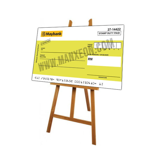 Mock Up Cheque Printing & Template Design - MX-MUCFB