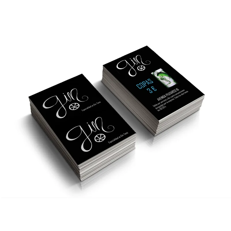 Name Card Printing - With Matt Lamination & 2 Side Spot UV (2 Sides Print)