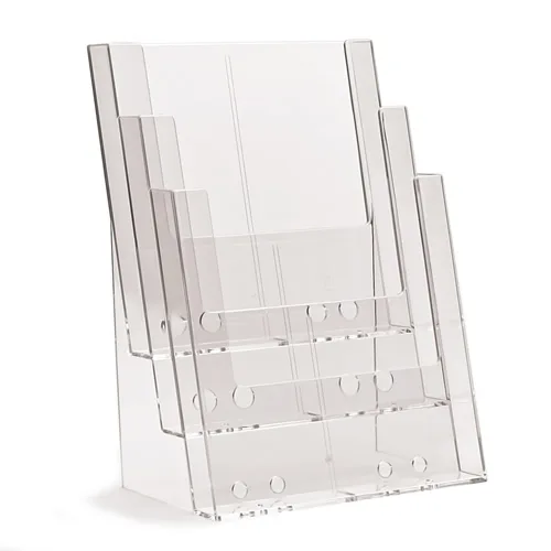 A4 3 Layers Multi-Tier Brochure & Leaflet Holder - 3C230