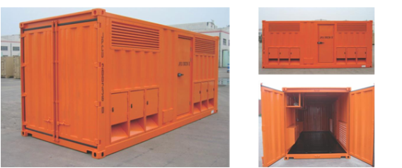 TLS engine container, transformer container