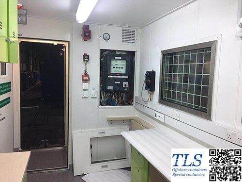 20ft mud logging unit pressurised container mwd cabin