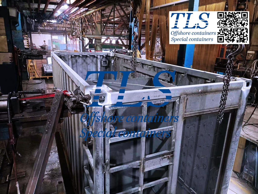 assembled container