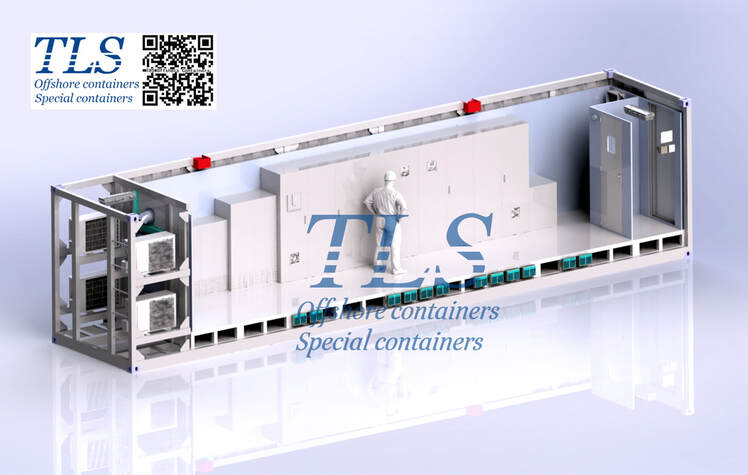 containerized motor control Center| motor control center housed in a shipping container