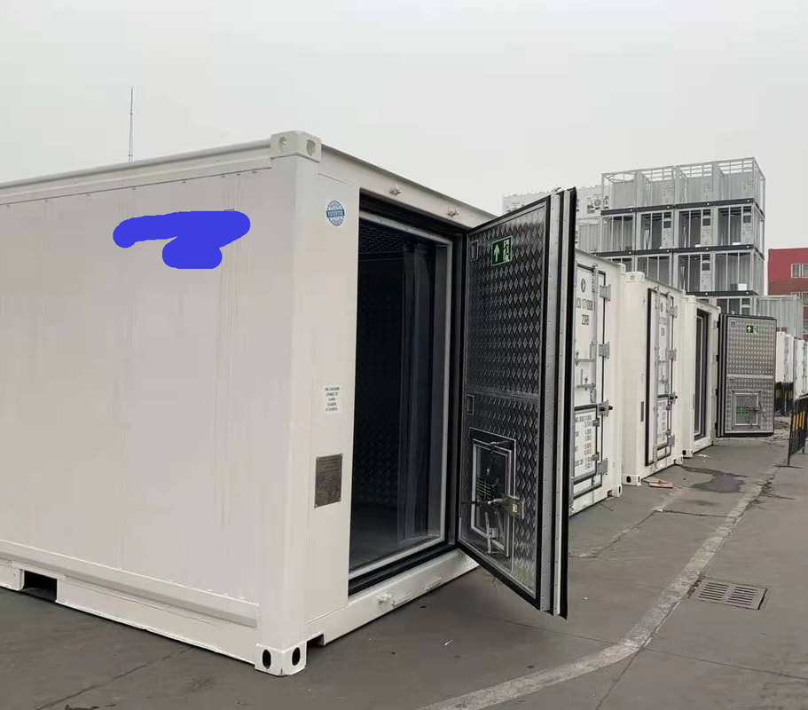 ultra-cold freeze Container picture, Deep freeze container with temperature down to -80°C / -112 °F for ultra-cold transport and storage for COVID-19 vaccines