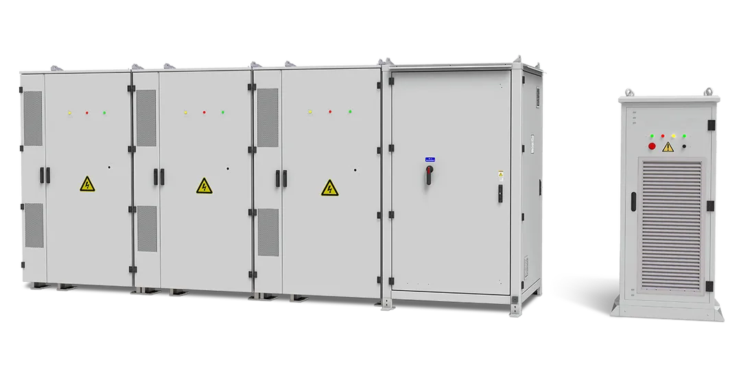 BESS container specifications, configuration