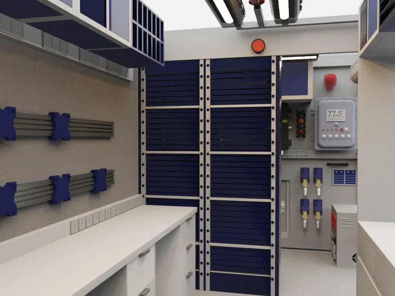pressurised container, mcc shelter, vfd shelter