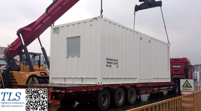 Offshore accommodation cabin for 1-8 personnel